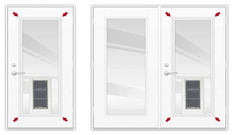 Utah Pet Access French Door Glass Insert