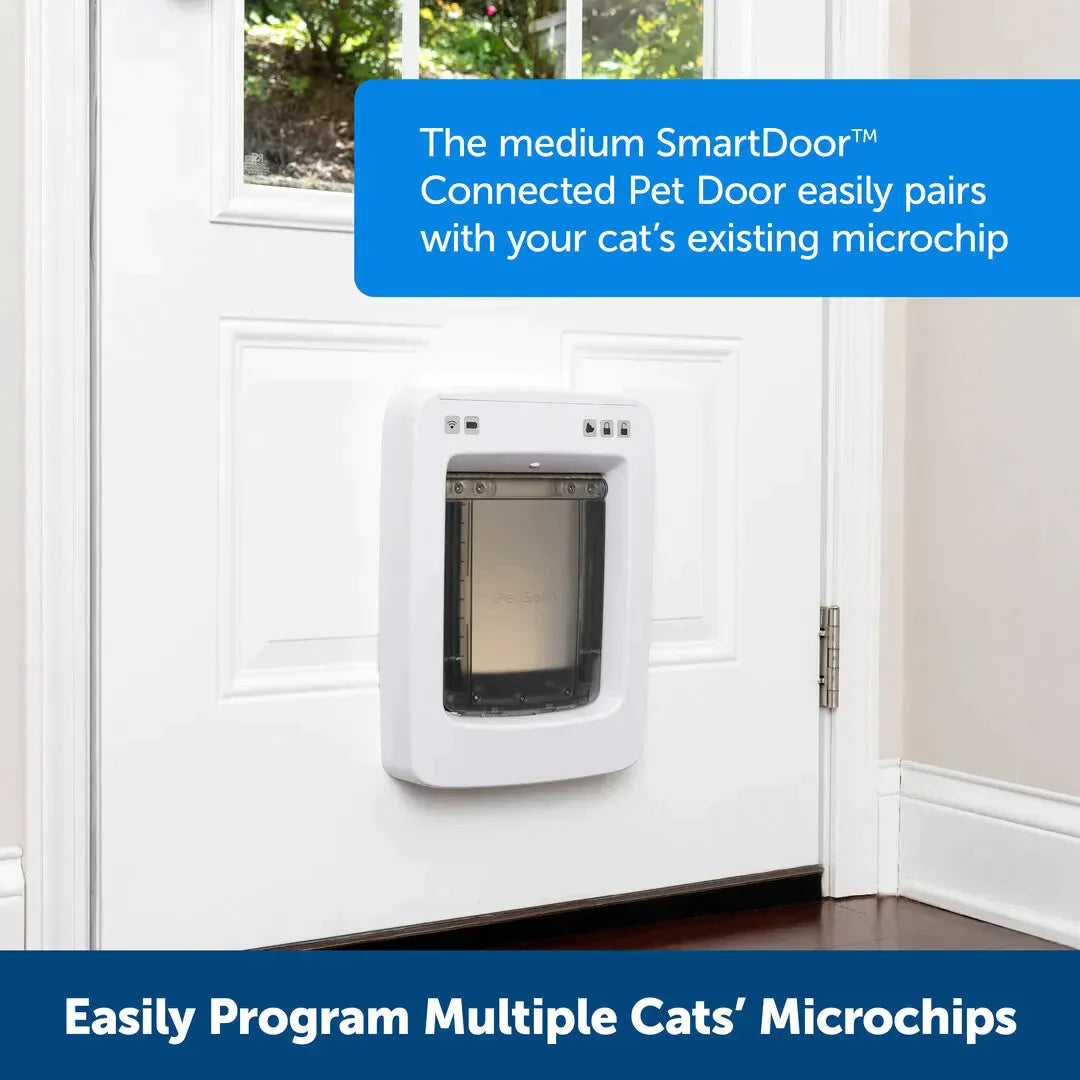 PetSafe SmartDoor Connected Pet Door for Cats and Dogs