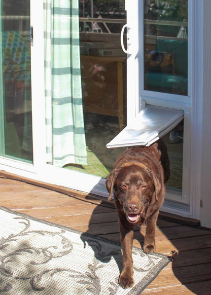 Endura Flap Custom Severe Weather Vinyl Sliding Glass Dog Door