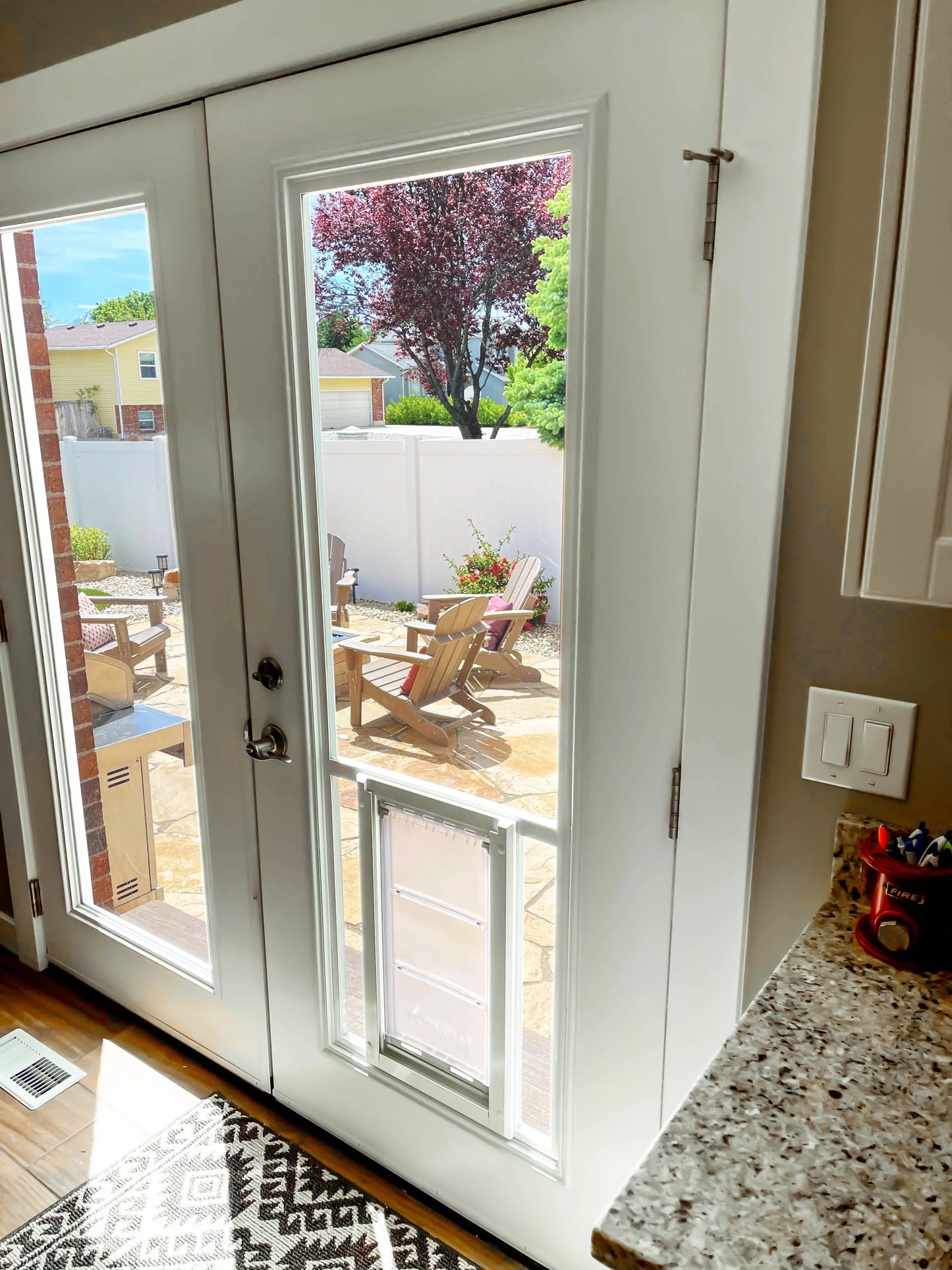 Utah Pet Access French Door Glass Insert