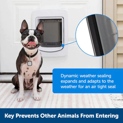 PetSafe SmartDoor Connected Pet Door for Cats and Dogs