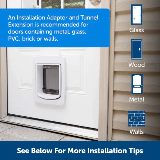 PetSafe SmartDoor Connected Pet Door for Cats and Dogs