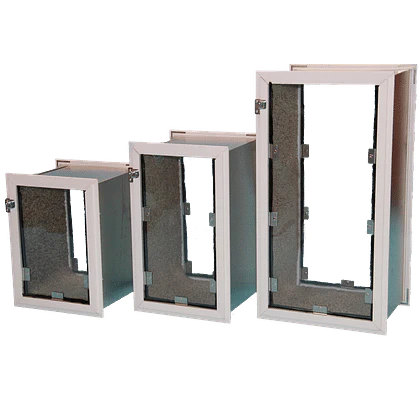 Hale Custom Dimension Dog Doors for Walls