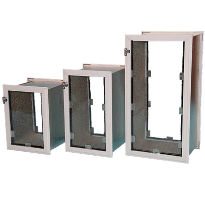 Hale Custom Dimension Dog Doors for Walls